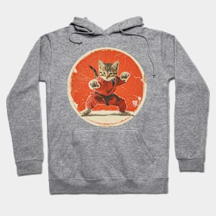 Karate Kitty: The Furry Fist of Fluff Hoodie